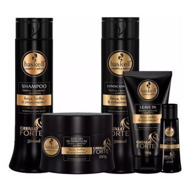 Imagem de Haskell Cosméticos Kit Cavalo Forte Pequeno 5 Produtos