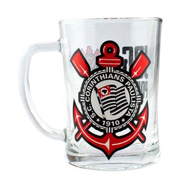 Imagem de Caneca De Vidro Gigante 650ml time Corinthians Timão Oficial - mileno
