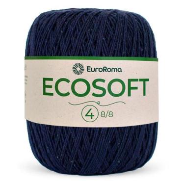 Imagem de Barbante Ecosoft EuroRoma N04 300g, 904 AZUL MARINHO