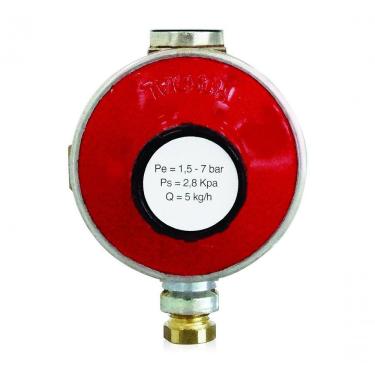 Imagem de Regulador De Gás 2º Estagio 5kg Ent 1/4 Sd 3/8 Formagas