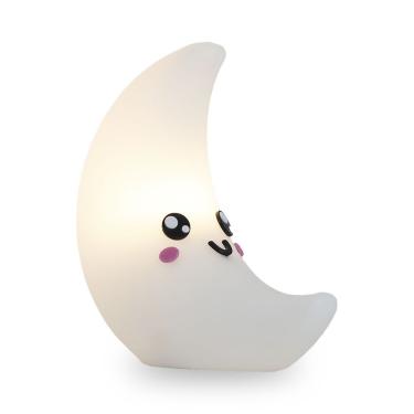 Imagem de Luminária Abajur De Led Meia Lua Bivolt