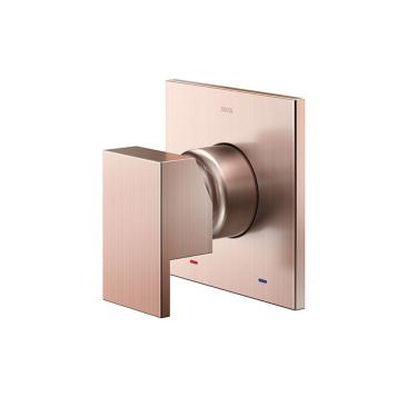 Imagem de Acabamento Monocomando Para Chuveiro Docol New Edge 925969 3-4" Cobre Escovado