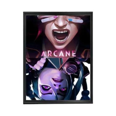 Imagem de Arcane Jinx L-Lols Anime Poster HD Arte De Parede Para Decoração De Ca