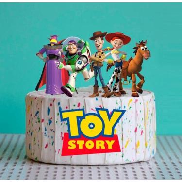 Imagem de Topper Bolo Enfeite Topo De Bolo Varios Temas e personagens - Nicolado