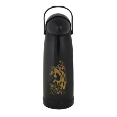 Imagem de Garrafa Térmica de Pressão Farroupilha 1,9 Litros Preta - MOR