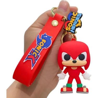 Imagem de Chaveiro Sonic Heroes 3d Personagem Anime Coleção Chave Carro Bolsa