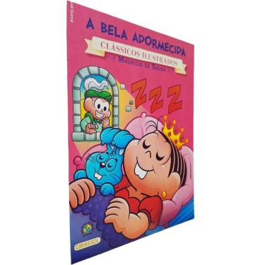 Imagem de A Bela Adormecida Sapo Coleção Clássicos Ilustrados Turma da Mônica Mauricio de Sousa