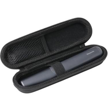 Imagem de inDomit Capa protetora rígida compatível com aparador de pelos faciais Panasonic para pele sensível