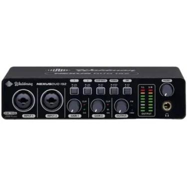 Imagem de Interface de audio waldman nexus duo 192 preto 2 canais