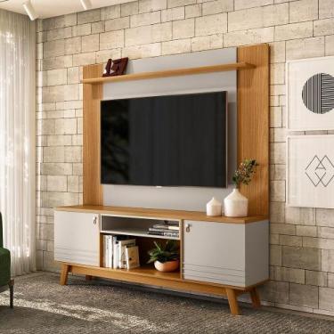 Imagem de Rack com Painel para TV até 55 Polegadas 2 Portas Colorado Tulum Linea