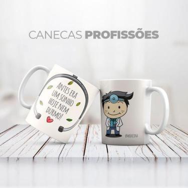 Imagem de Caneca Personalizada Profissão Medico - Premium