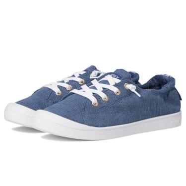 Imagem de Roxy Tênis feminino Bayshore Plus, Lavagem índigo média, 34