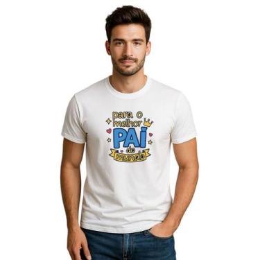 Imagem de Camiseta Masculina Dia Dos Pais Para Melhor Pai Do Mundo - Delite, Bra