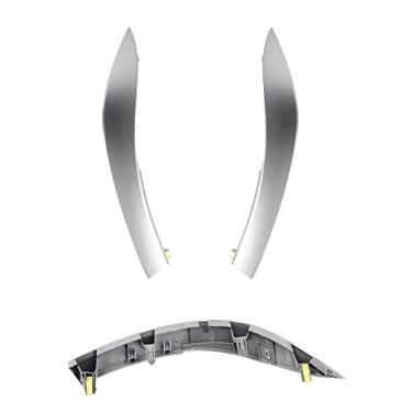 Imagem de Dasbecan 2 peças de tiras de acabamento do painel central superior compatíveis com Toyota Corolla 2009-2013 substitui 55435-02370, 55436-02330, 55436-12040 lado esquerdo e direito