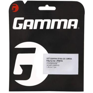 Imagem de Corda Gamma Poly Z 16L 1.29mm Preta - Set Individual
