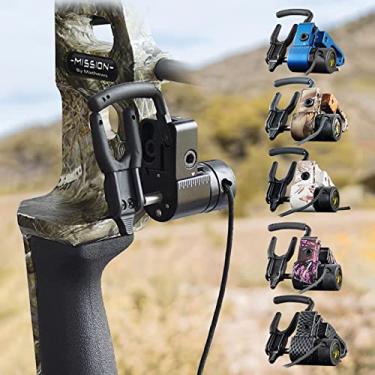 Imagem de Lamehfyo Descanso de flecha de tiro com arco composto para arco e flecha, descanso de flecha composto de liga de alumínio, mão direita (camuflagem)