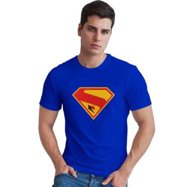 Imagem de Camisa Super Man Legacy Adulto - Glev.Conceito, G, Azul