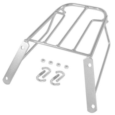 Imagem de Bagageiro de Moto Pro Tork Aço Maciço Preso na Alça Ybr 125 2000 à 200