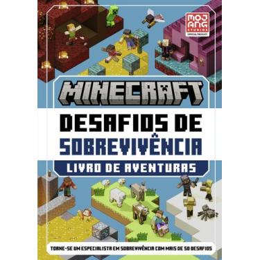 Imagem de Livro - Minecraft: desafios de sobrevivência  Livro de aventuras ofici