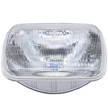 Imagem de FOKES Farol selado de halogêneo H6054Super Vision Farol de farol de farol baixo e alto (quadrado de 17 cm, 200 mm), (contém 1 plugue de farol de cerâmica) #H6054