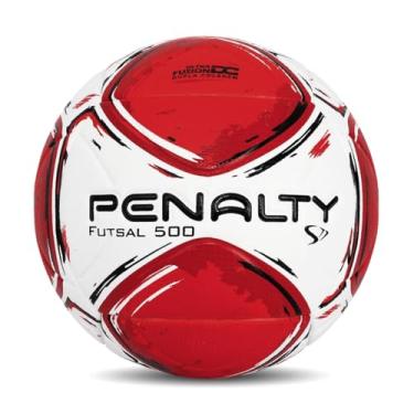 Imagem de Bola Penalty S11 R2 XXIV Futsal Branca e Vermelha