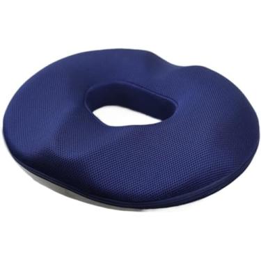 Imagem de Almofada De Assento De Espuma De Memória Almofada De Assento Almofada De Assento Cóccix De Cóccix Para Cadeira De Espuma De Memória Almofada De Cadeira Para Cadeira De, Dark Blue, One Size