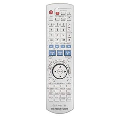 Imagem de Controle remoto de substituição EUR7662Y30 aplicável ao sistema de home theater Panasonic SC-HT940 SA-HT940 SC-HT740 SA-HT740 SC-HT743 SA-HT743 SC-HT744 SA-HT744 SA-HT740PC SA-HT740PX SA-HT944 0 peças