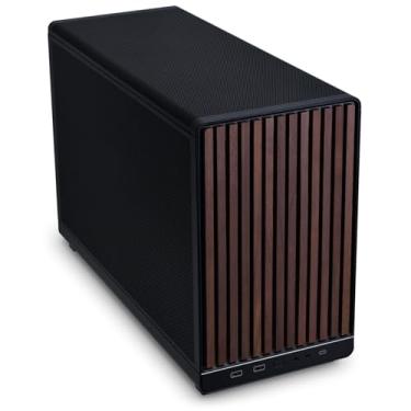 Imagem de Gabinete Lian Li A3 Micro ATX Wood Edition Preto A3-MATX-WD