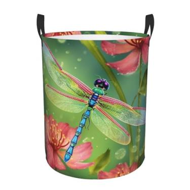 Imagem de Cesto de lavanderia dobrável à prova d'água com alças Oxford pano organizador de brinquedos cesta para banheiro, lavanderia, quarto, pequeno