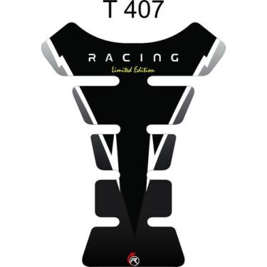 Imagem de Protetor De Tanque Adesivo Tankpad Racing P Moto Honda - Geral, Preto