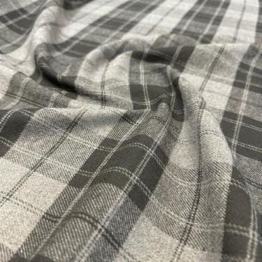 Imagem de Tecido Flanela Xadrez Preta e Branca 1,47m Festa Junina Decoração Roup