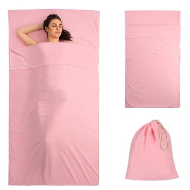 Imagem de Saco de dormir autobronzeado, saco de dormir respirável para viagens ao ar livre, caminhadas, protetor de lençol de bronzeamento para cama, saco de dormir portátil para acessório de cama bronzeado de
