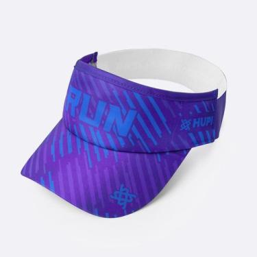 Imagem de Viseira HUPI Run Vibe, UNICO, Roxo, Azul