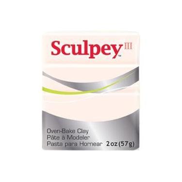 Imagem de Sculpey Polyform Sculpey III Argila Polimérica 59 ml Bege S302-093 (pacote com 5)