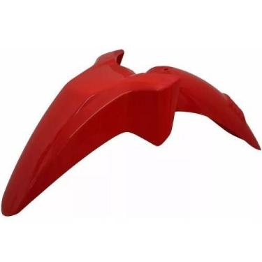 Imagem de Paralama Dianteiro Honda Pop 110 2013/2018 Vermelho - Plasmoto