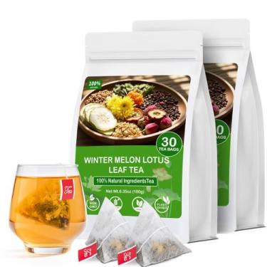 Imagem de Chá Tiucm Winter Melon Lotus Leaf 100% natural 60 sacos x2