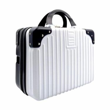 Imagem de Maleta frasqueira de mão em abs viagem reforçada - Kingleen, Preto, Br