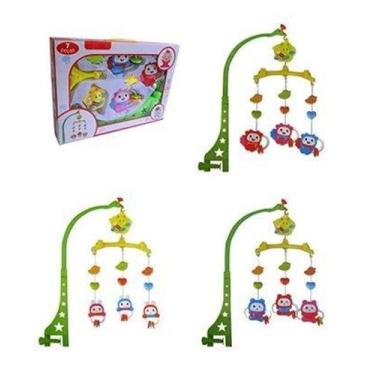 Imagem de Mobile Infantil Musical Baby Bichinhos Com Suporte Fixador Colors - Pi