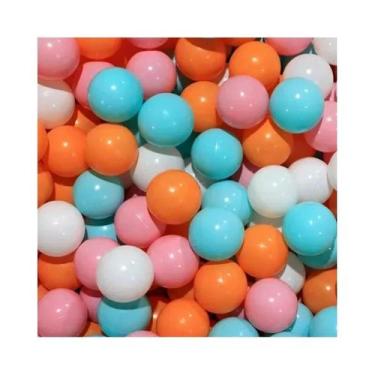 Imagem de Bola De Onda Colorida E Macia Ecológica Para Piscina E Oceano 100PCS B