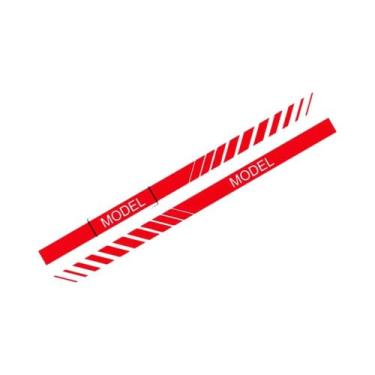 Imagem de Adesivos Laterais Para Portas De Carros Mitsubishi Lancer EX ASX L200 