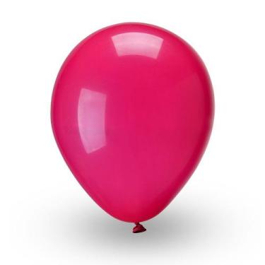 Imagem de Balao Liso 8 Pink C/50 Pic Pic