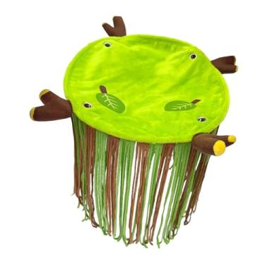 Imagem de Gralara Gaiola de canto para exercícios, acessório para esconder habitat, decoração, esconderijo de canto para porquinhos-da-índia, ouriço, animal, chinchila, Círculo