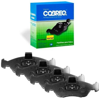 Imagem de Kit Pastilha Freio Vectra 96 A 2004 Dianteira Teves Cobreq