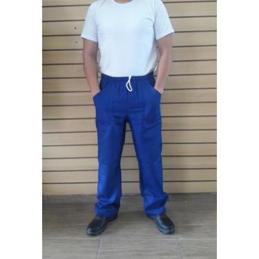 Imagem de Calças De Brim Reforçada Trabalho Pesado Profissional - Eqpro, XG