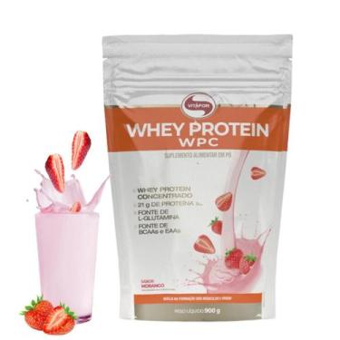 Imagem de Whey Protein Concentrado Alta Qualidade Pouch 900G Vitafor