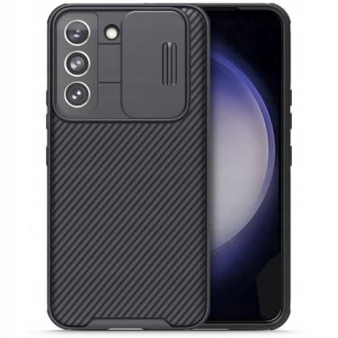 Imagem de Capa Anti Impacto Nillkin Modelo Camshield Pro compatível com Galaxy S23 Plus (6.6 Pol) (Preto)