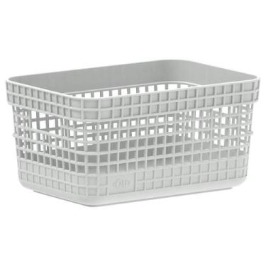 Imagem de Cesto Organizador Cesta Grid 2,5 Litros Caixa Várias Cores - OU