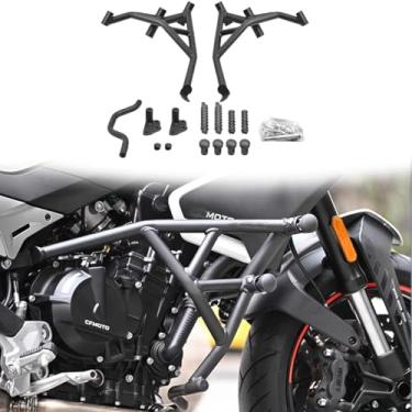 Imagem de Ammtio Barras de colisão de proteção de motor para CF-MOTO 800NK 2023-2025+, acessórios de proteção de tanque de proteção de motor.