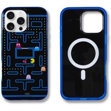 Imagem de Sonix Capas para iPhone 16 Pro | Testada contra quedas de 10 pés | Compatível com Magsafe | Pac-Man Classic