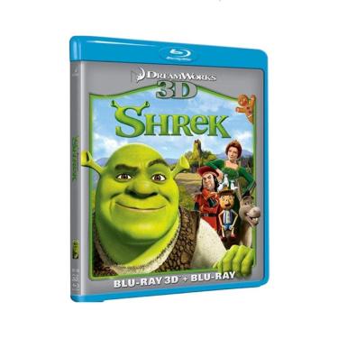 Imagem de Shrek Blu-Ray 3D + Bluray Edição Rara Legítimo Duplo Lacrado